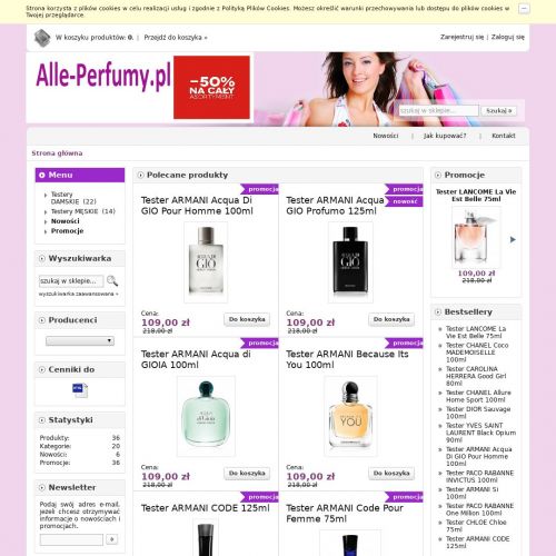 Perfumy promocje w Wrocławiu