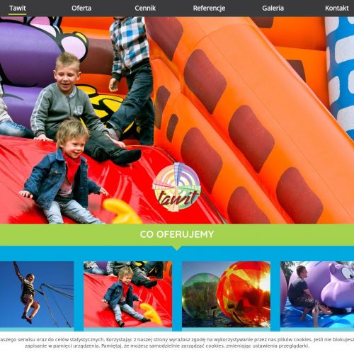 Katowice - zamek dmuchany wynajem