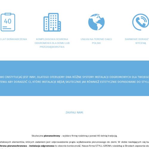 Instalacja odgromowa w Opolu