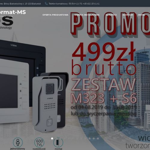 Białystok - bezprzewodowy system alarmowy