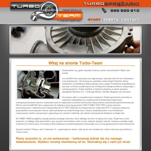 Naprawa turbin w Dobrym Mieście