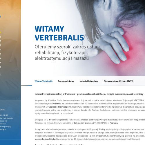 Rehabilitacja kręgosłupa w Poznaniu