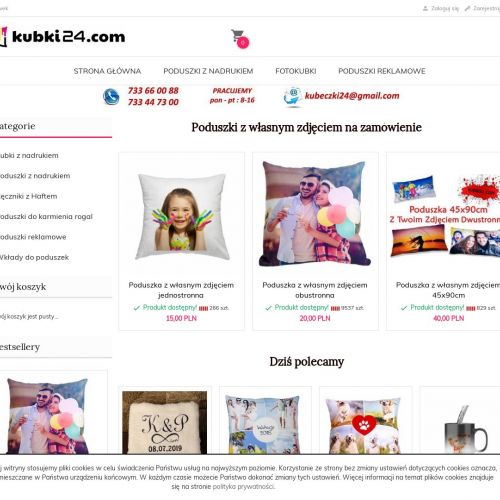 Poduszki na zamówienie ze zdjęciem - łódź