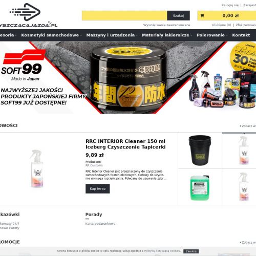 Środki czyszczące samochód soft99