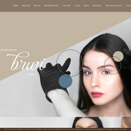 Legionowo - salon kosmetyczny brwi