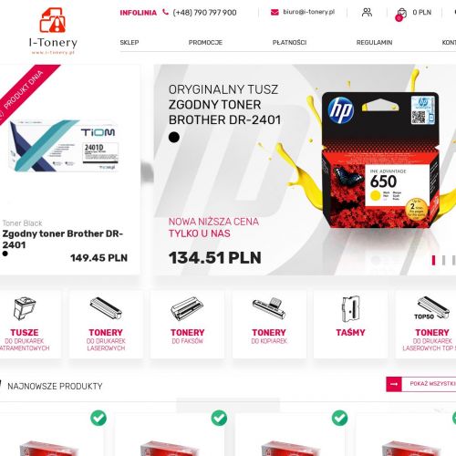 Markowe zamienniki tonerów do drukarek