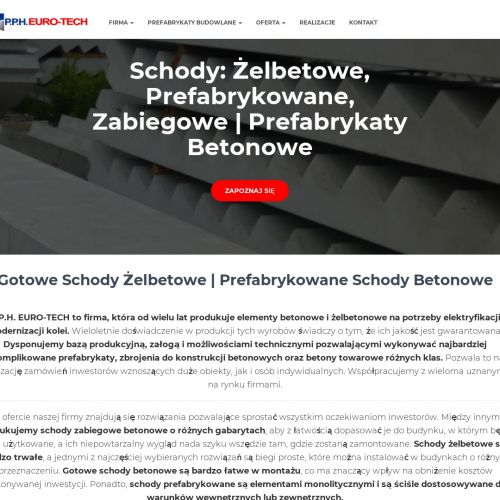 Konstrukcje żelbetowe producent w Gdańsku