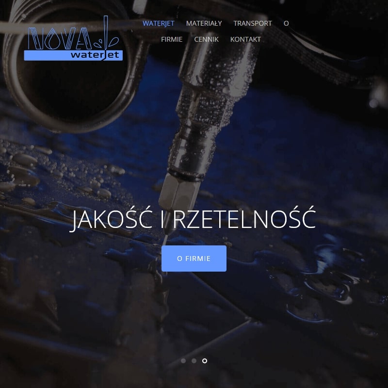 Poznań - cięcie wodą waterjet