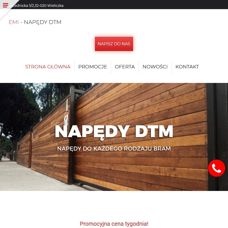 Nowy Sącz - siłowniki do bram uchylnych