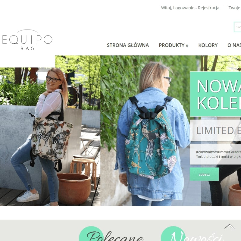 Torba fotograficzna zielony welur - Poznań