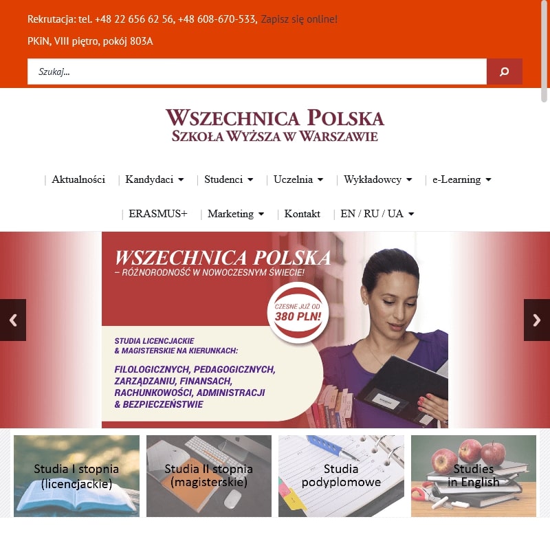 Warszawa - finanse i rachunkowość warszawa studia zaoczne