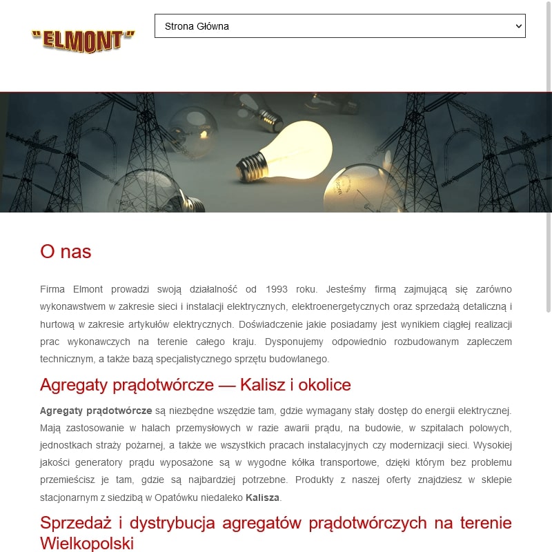 Agregaty prądotwórcze z rozrusznikiem w Ostrowie Wielkopolskim