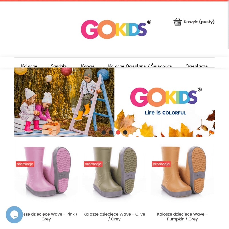 Gumowce dziecięce ocieplane