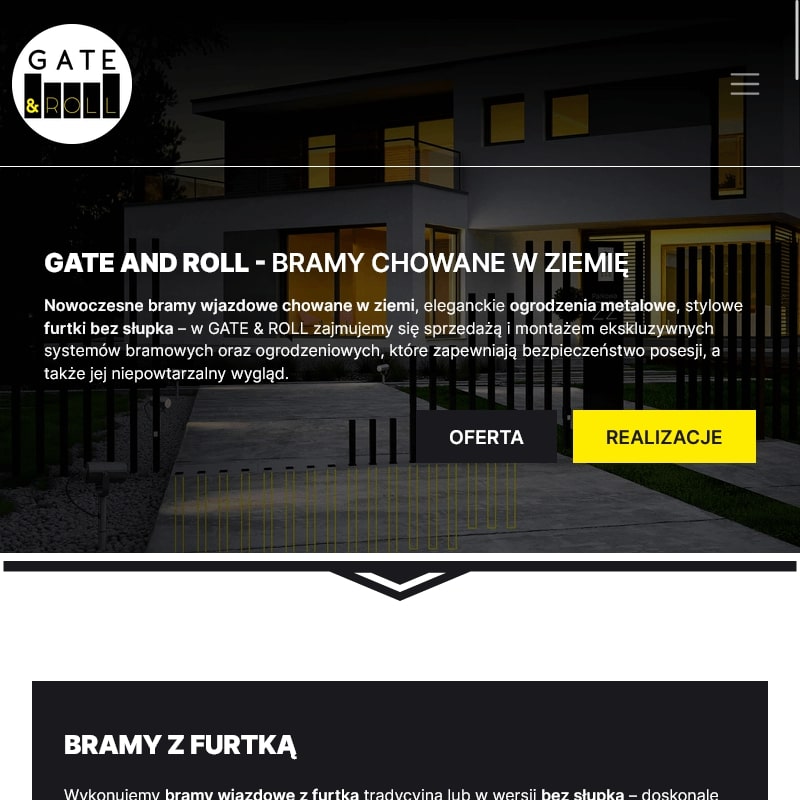 Nowoczesne ogrodzenia metalowe