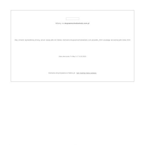 Skup aut łódzkie w Łodzi