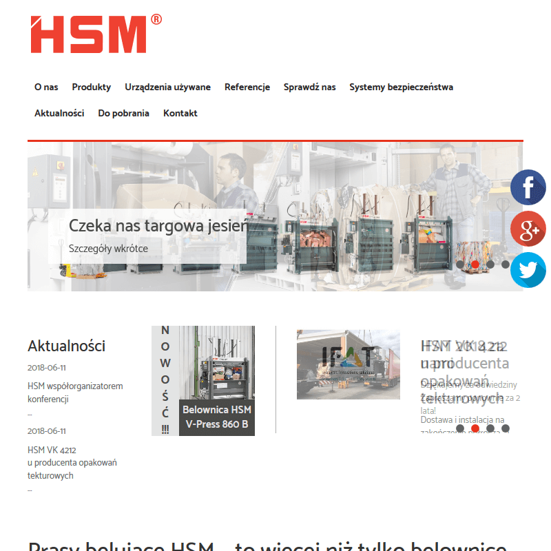 Belownice do makulatury używane