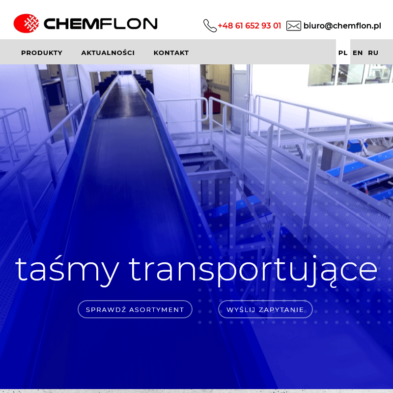 Kraków - pasy transportujące