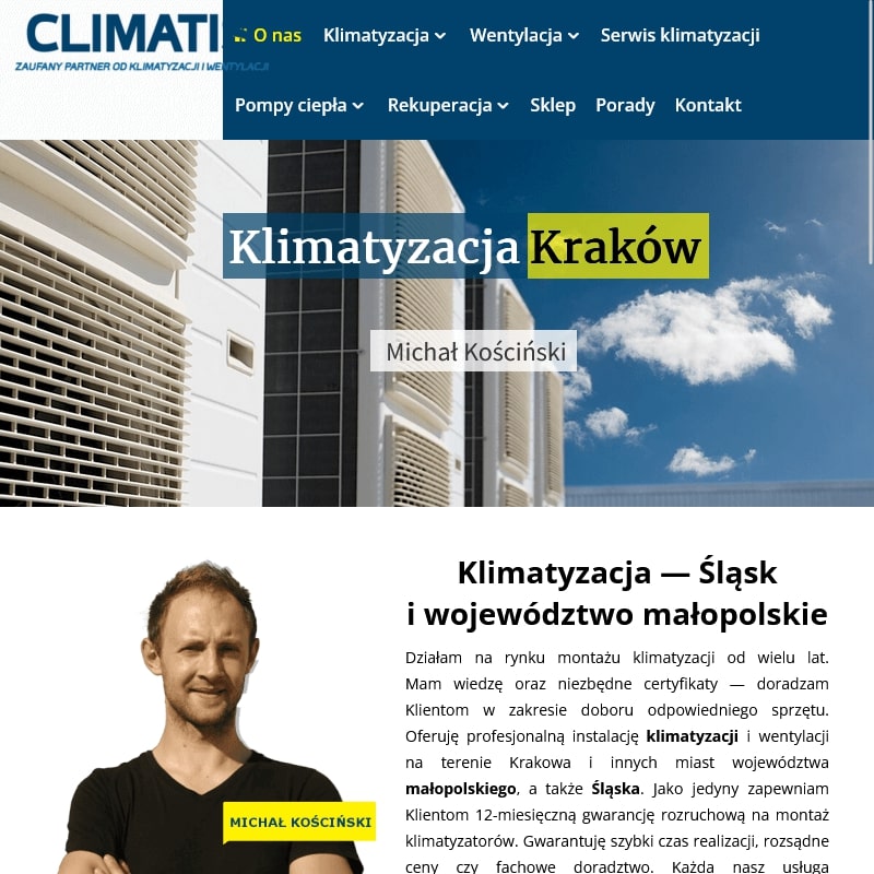 Kraków - firma montująca klimatyzacje