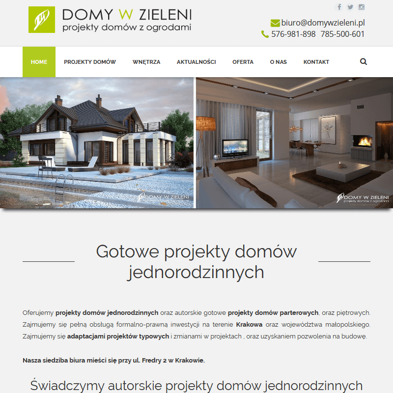 Gotowy projekt domu w Krakowie