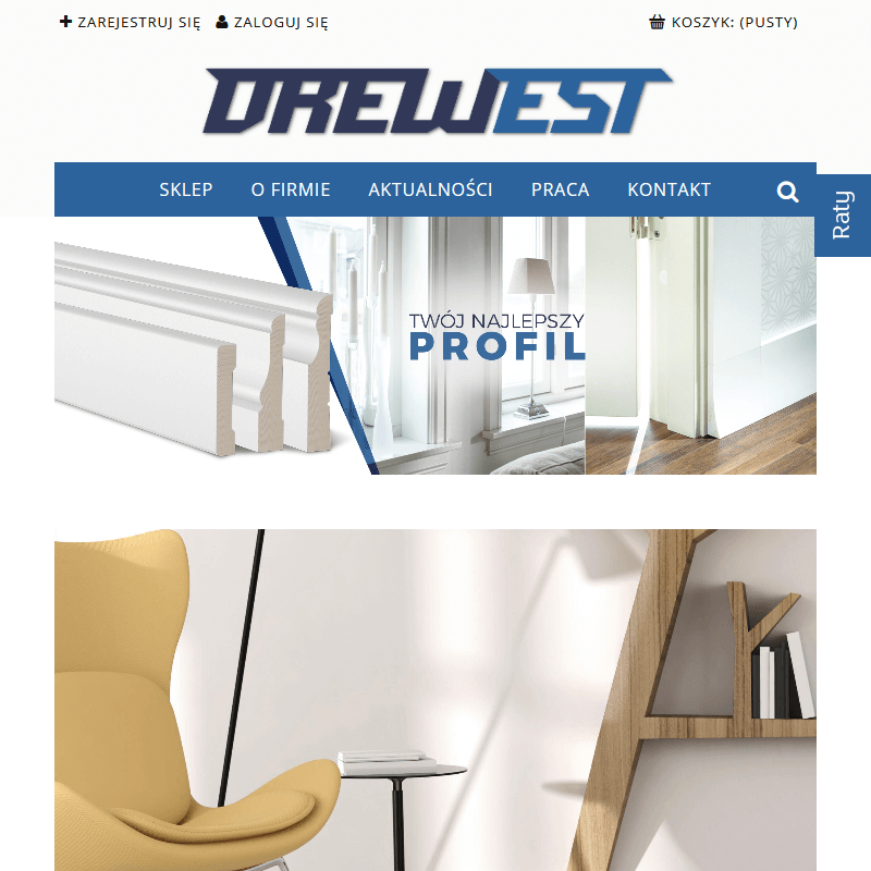 Kątownik wewnętrzny drewniany