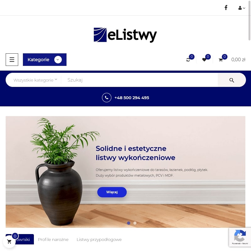 Listwy przypłytkowe