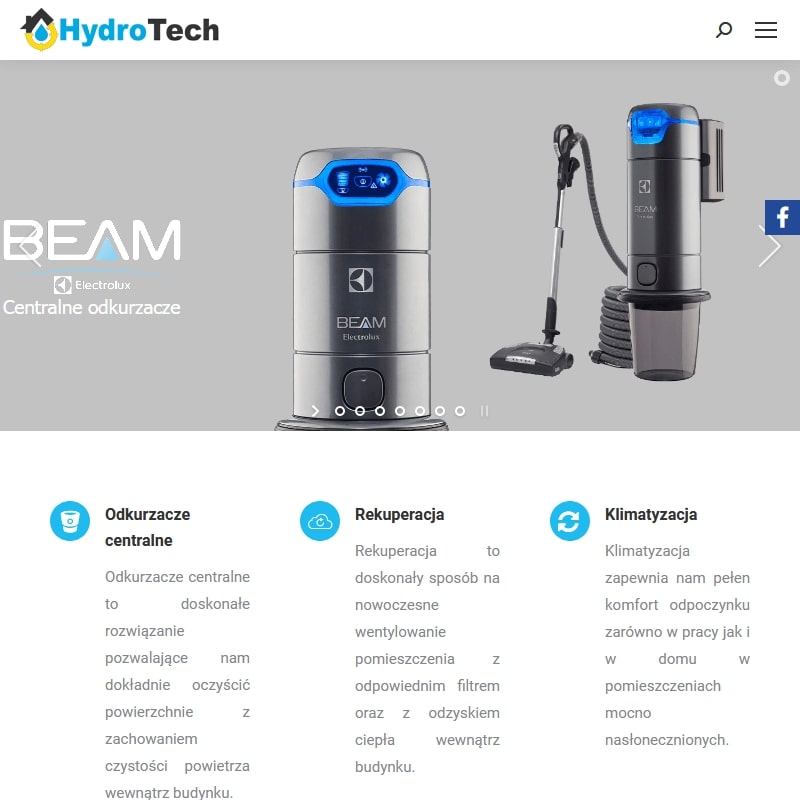 Serwis odkurzaczy centralnych beam