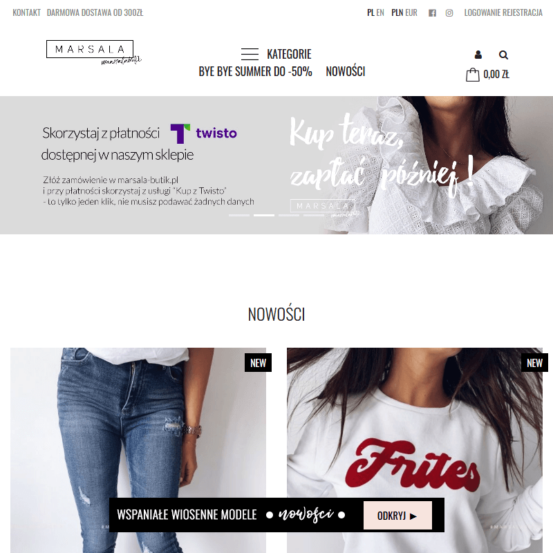 Bluzka hiszpanka czarna