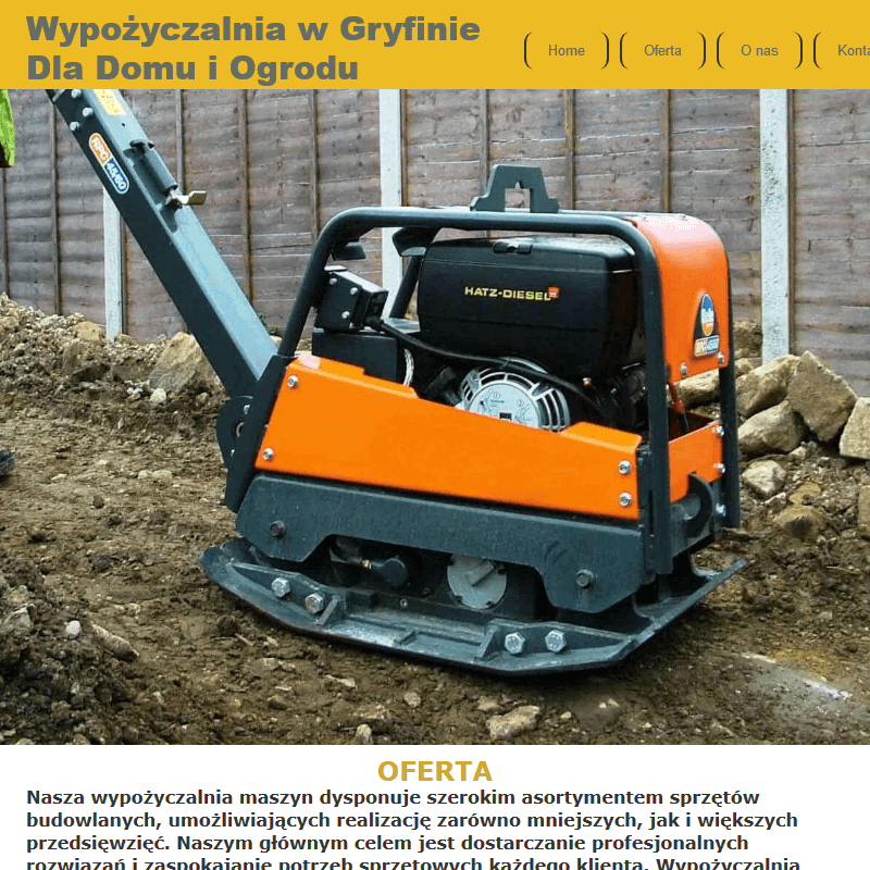 Gryfino - wypożyczalnia dla domu i ogrodu