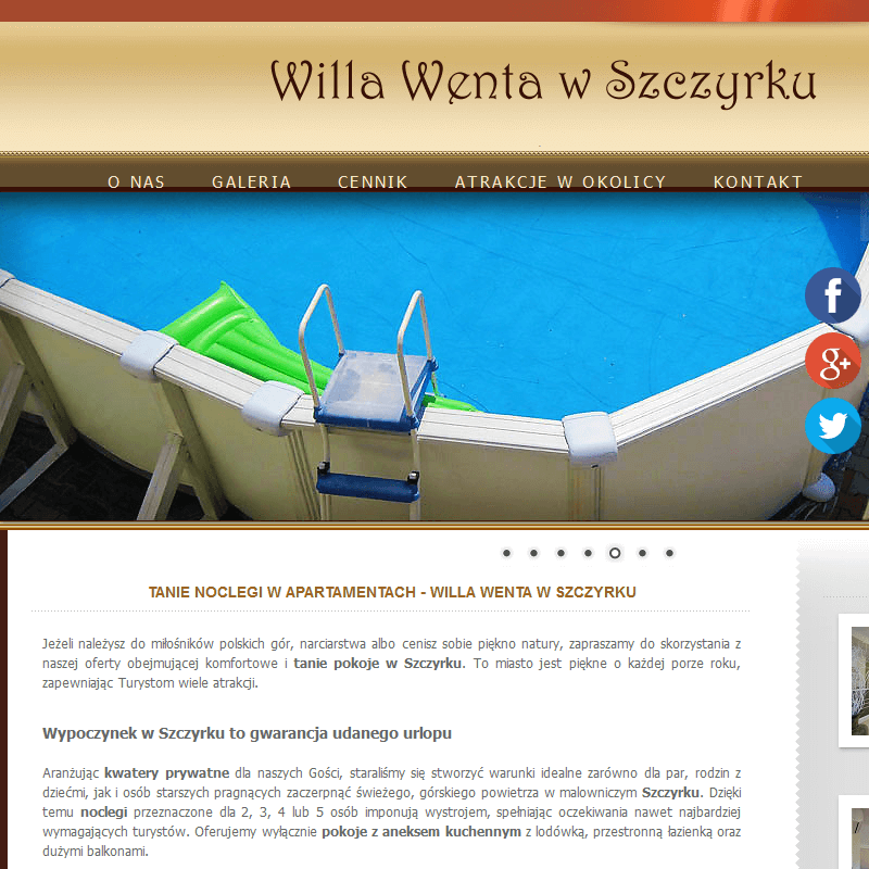 Szczyrk - sala weselna