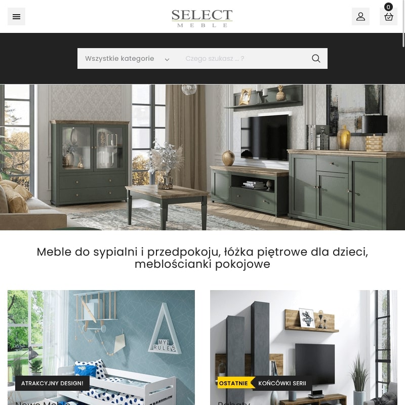 Meblościanka pokojowa