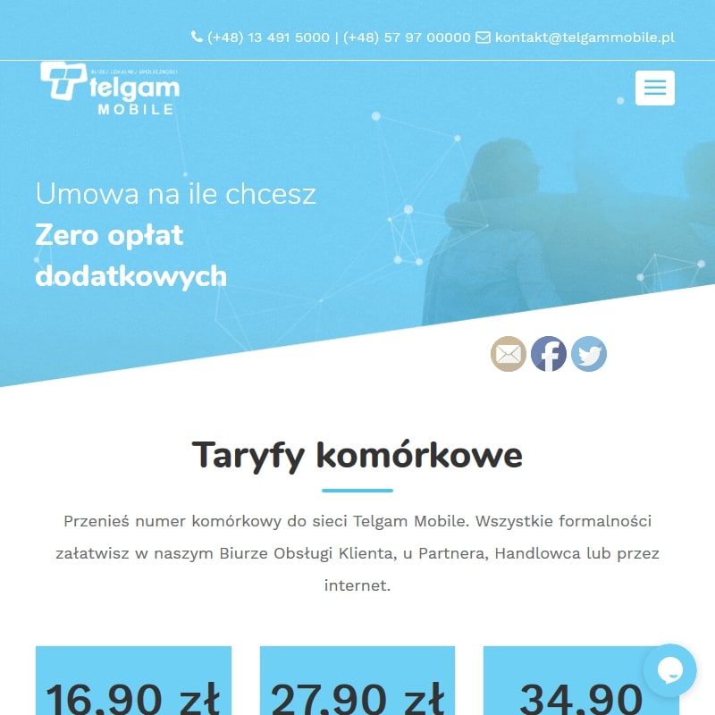 Najtańszy internet mobilny - Nowy Sącz
